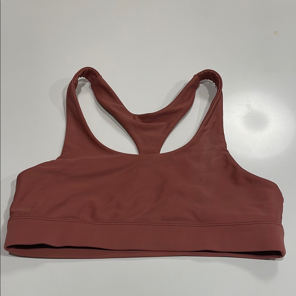 Mikoh Racerback Sports Bra - Rust